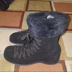 🌴Black snow booties